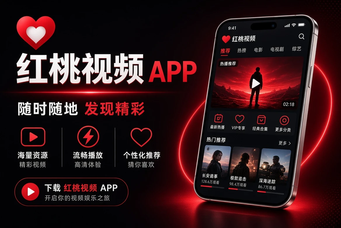 红桃视频APP界面